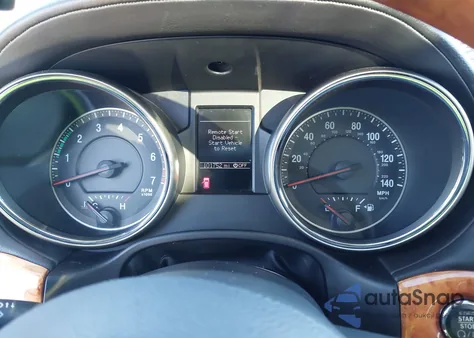 2012 Jeep Grand Cherokee Overland из США, поврежденный, VIN 1C4RJECG3CC281868